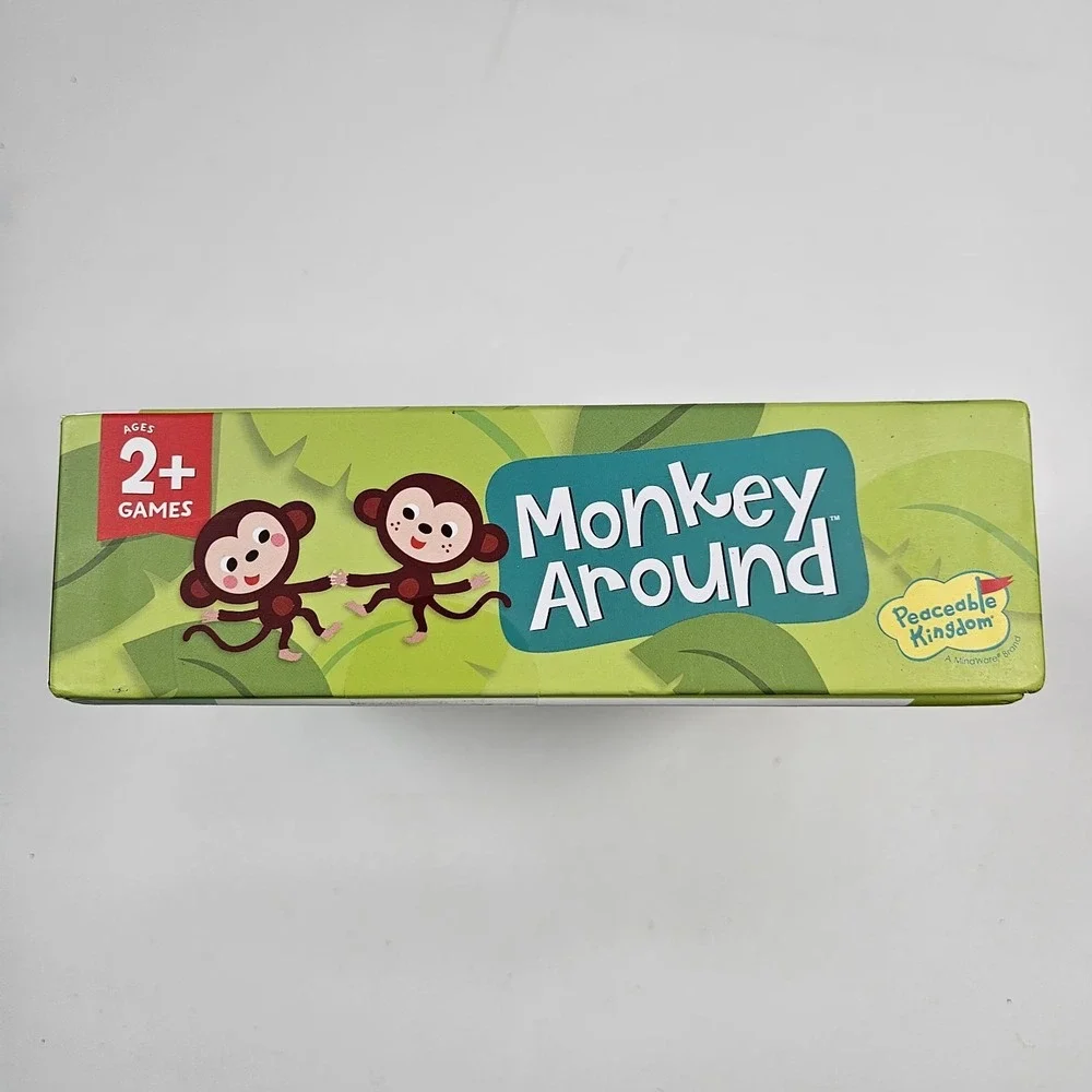 Peaceable Kingdom Monkey Around First Game for Toddlers‎ Interactive play